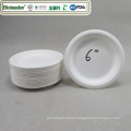 Wholesale Sugarcane Bagasse Biodegradable Round Plate